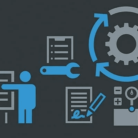 project management map icon