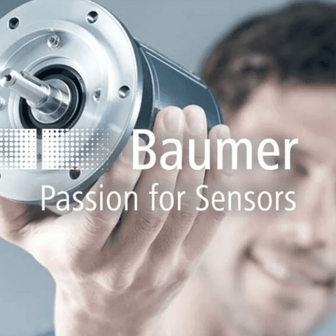 baumer logo and sensor