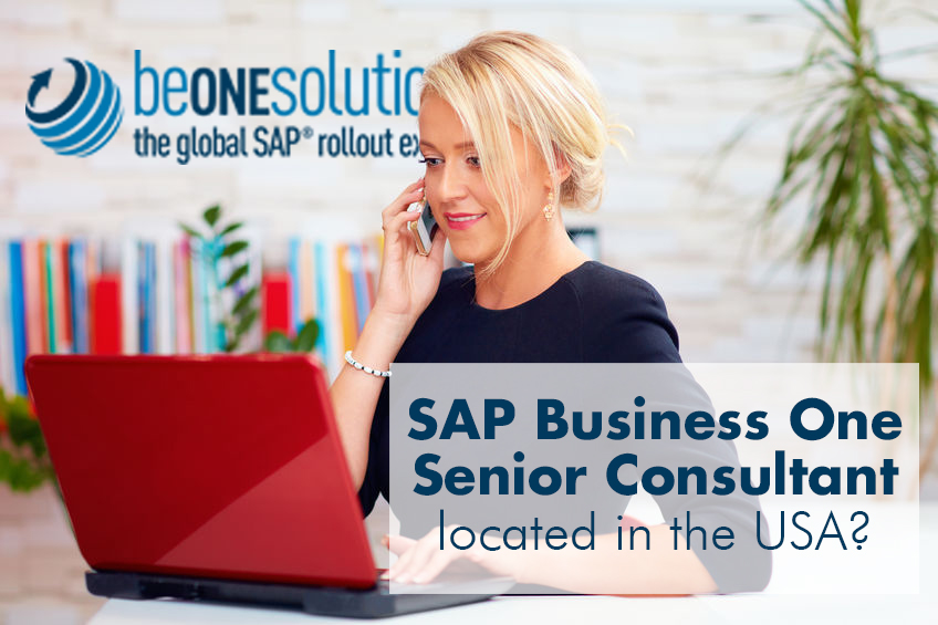 Be one solutions Be one solutions SAP Business One Senior Consultant in USA