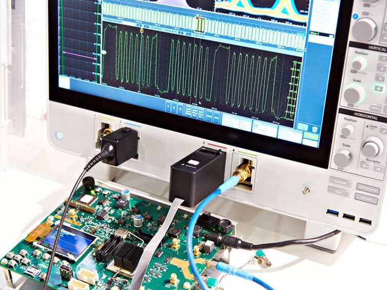 Mixed signal oscilloscope. Radio measuring instruments