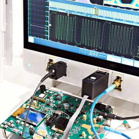 Frequency wave electronics componene