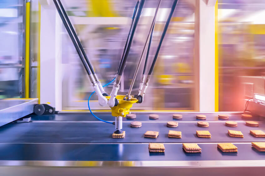 CPM Holdings Food Machinery Robot machinery producing biscuits